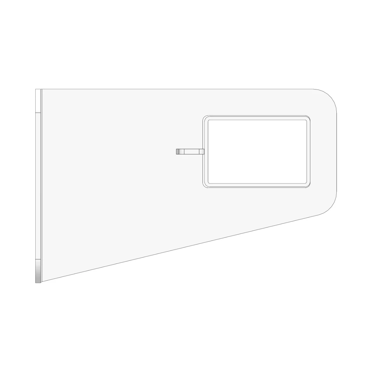 Barra Batente v2 - Lateral